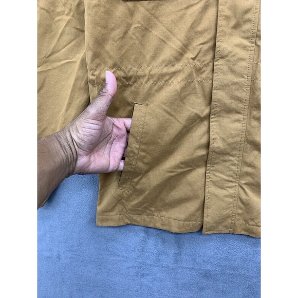 George Men's Twill Jacket Small Workwear Dark Camel Tractor Chore Farm Factory - Picture 6 of 16